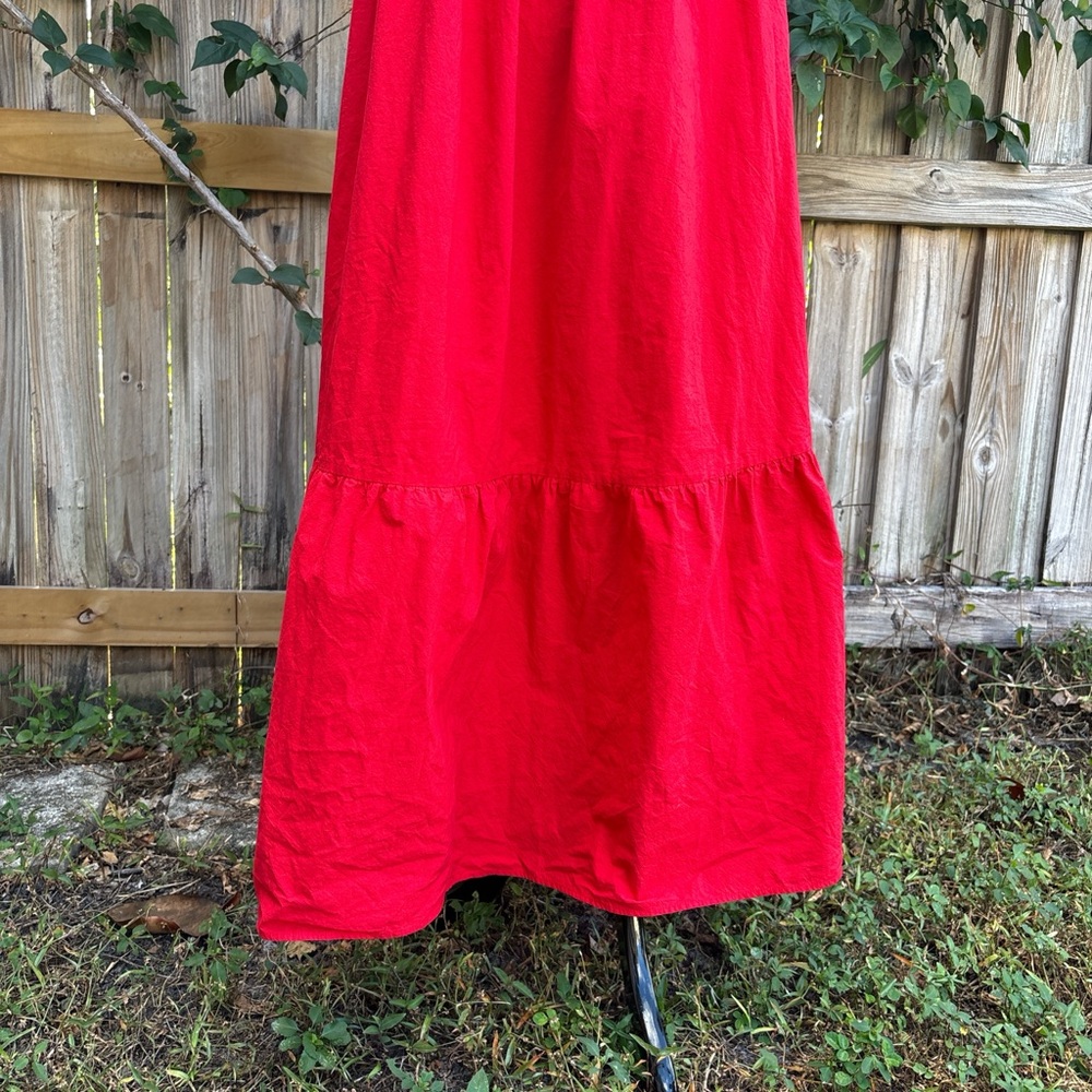 Universal Thread Women's Red Flutter Cap Sleeve M… - image 7